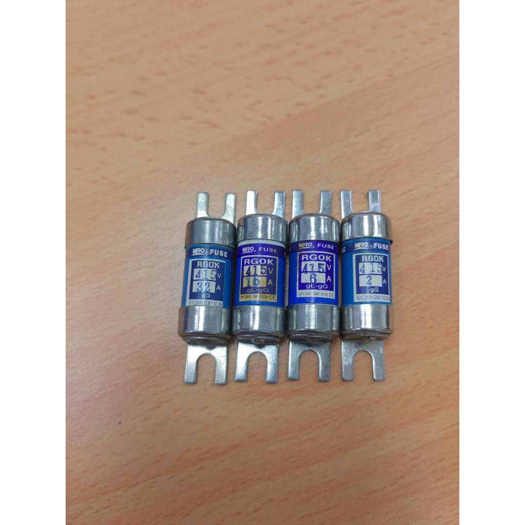 RGOK MRO FUSE 415V 2A/6A/16A/32A | Shopee Malaysia