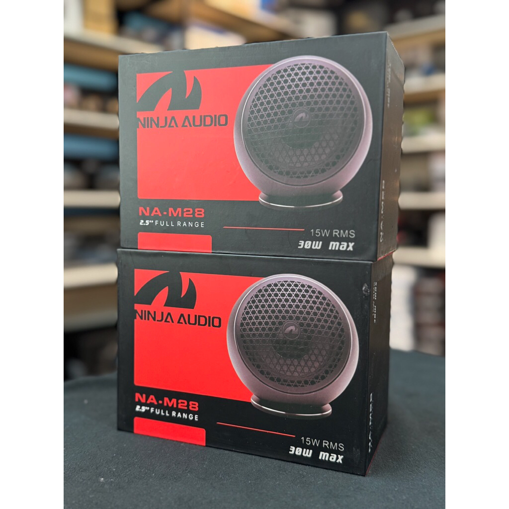 NINJA AUDIO NA-M28 2.5寸全频喇叭 Full Range Car Speaker | Pembesar Suara ...
