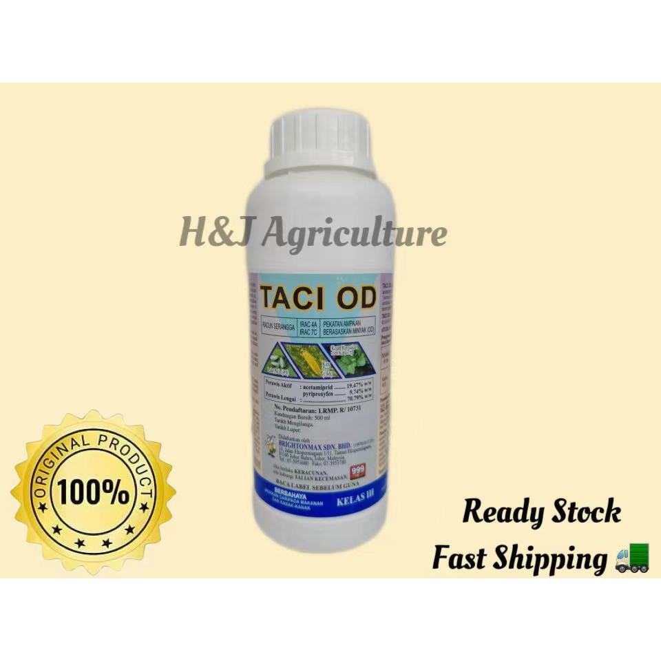 500ML BRIGHTONMAX TACI OD / RACUN KAWALAN SERANGGA KUTU THRIP ULAT ...