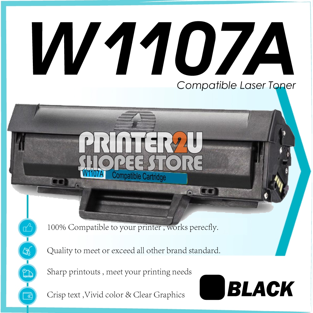 W1107A Compatible to HP 107A HP107A for Laserjet 107A 107W Laser MFP ...
