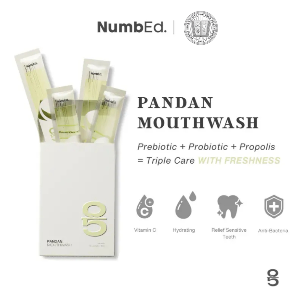 Pandan Mouthwash by NumbEd. | Your Daily Essential Oral Care ...