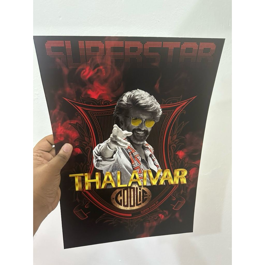 THALAIVAR 6 POSTER COLLECTION | SUPERSTAR RAJINIKANTH COOLIE MOVIE ...