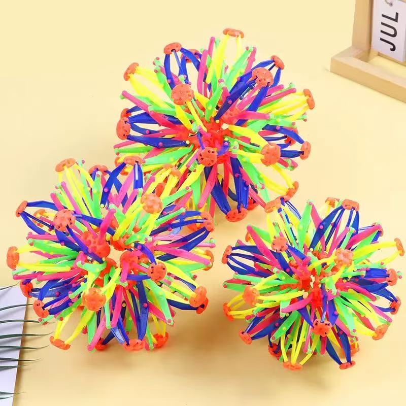 Kids Adult Fun Magic Telescopic Expandable Ball Throwing Stretching ...