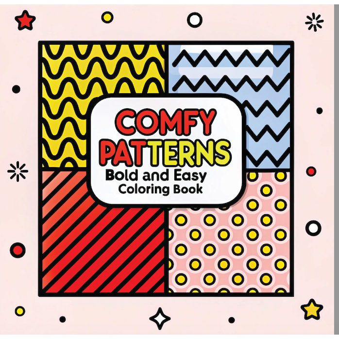 [PDF] 90 Pages Comfy Patterns pineapple Bold and Easy Coloring Book ...