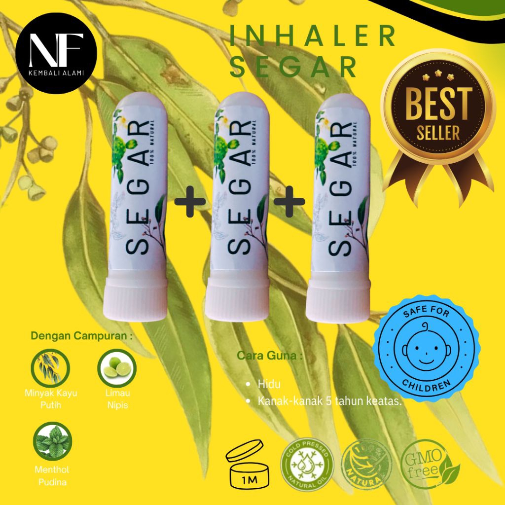 combo 3x Inhaler SEGAR | Shopee Malaysia
