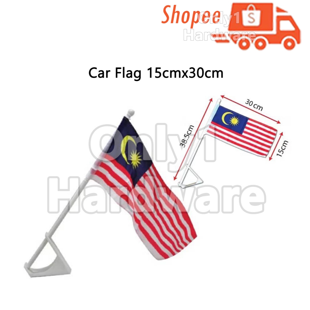 MOTOR SPRING FLAG MALAYSIA CAR FLAG MALAYSIA HAND FLAG MALAYSIA BENDERA ...