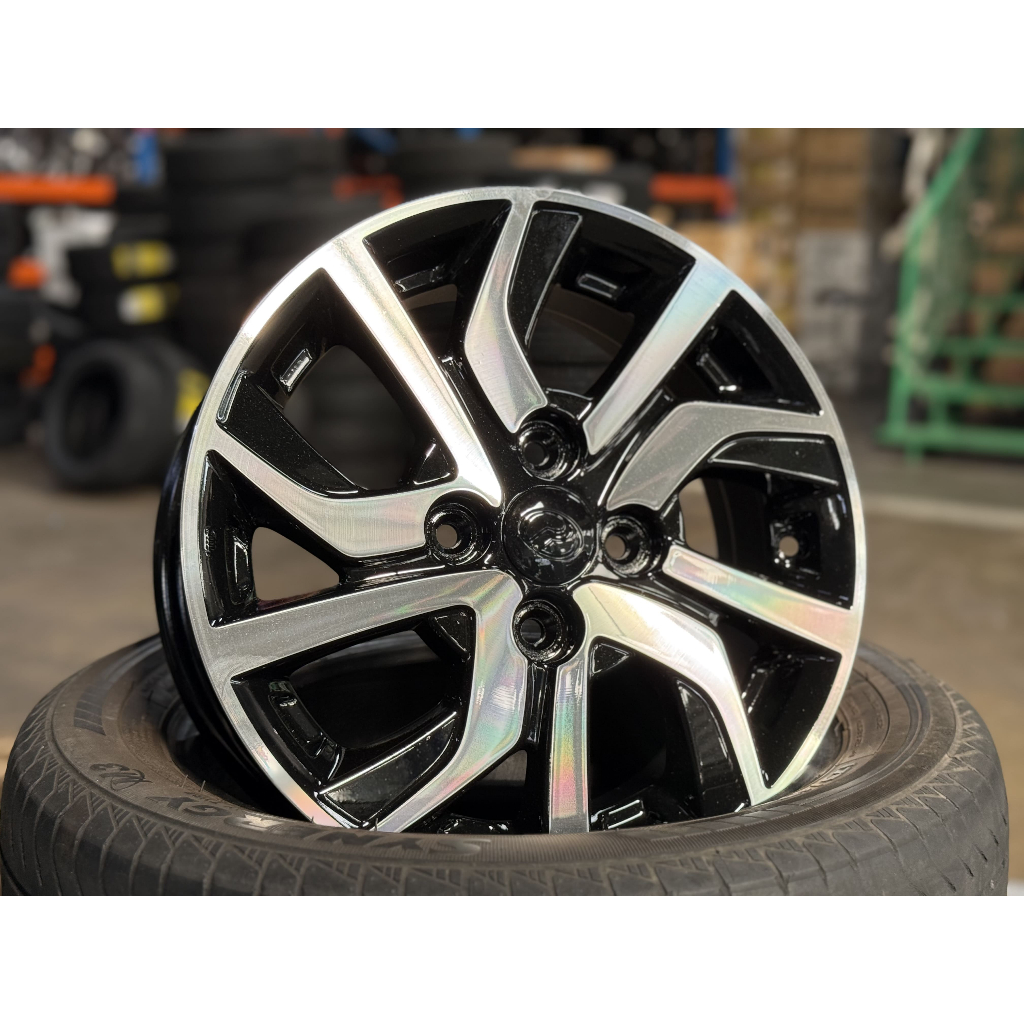 USED 14X5J Perodua Axia Rim (set of 4) 4X100 for Myvi, Bezza, Alza ...