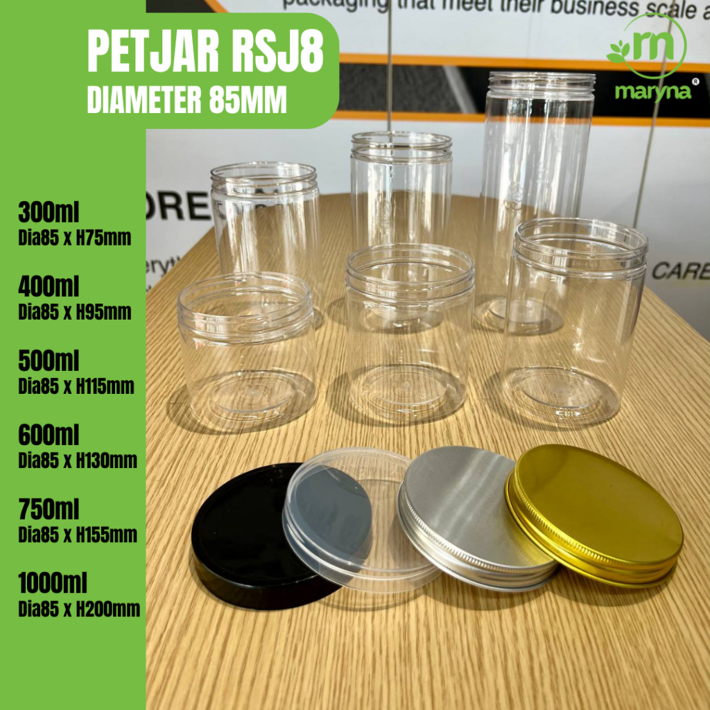 [70PCS] 750ML PP CAP BALANG KUIH RAYA DIAMETER 83MM BALANG PLASTIK KUIH ...