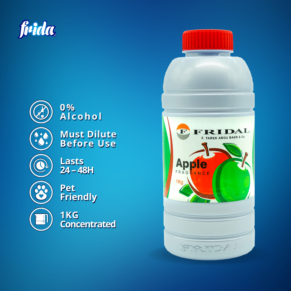 Frida [1kg] Apple Pembersih Serbaguna [48H] Lasting Powerful Cleaning ...