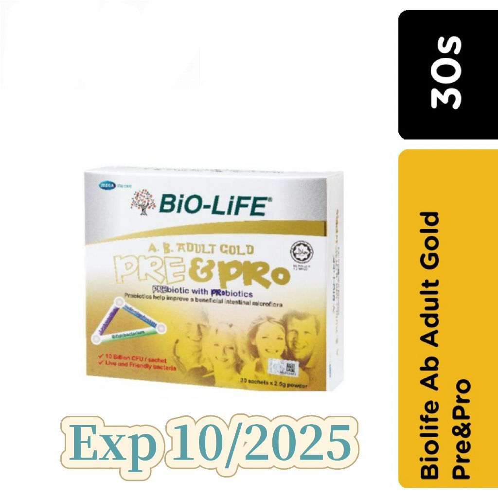 Bio life AB Adult Gold Pre & Pro 30's | Shopee Malaysia