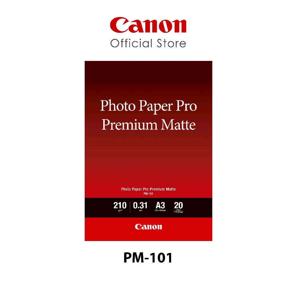 Canon PM-101 Photo Paper Pro Premium Matte | Matte-Finish, Grammage ...