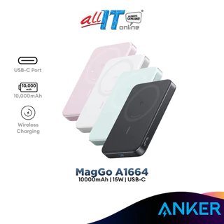 Anker MagGo Ultra-Slim 10000mAh 15W Wireless Charging Powerbank