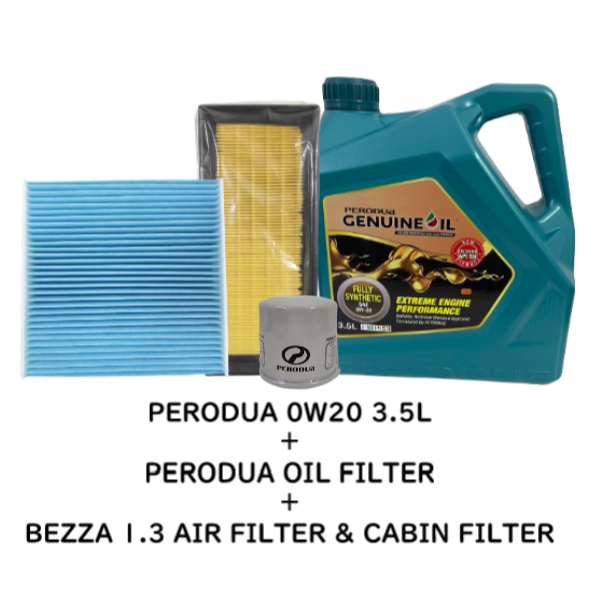 NEW PACKING PERODUA 0W20 ( 3.5 LITRE ) FULLY ENGINE OIL + OIL FILTER ...