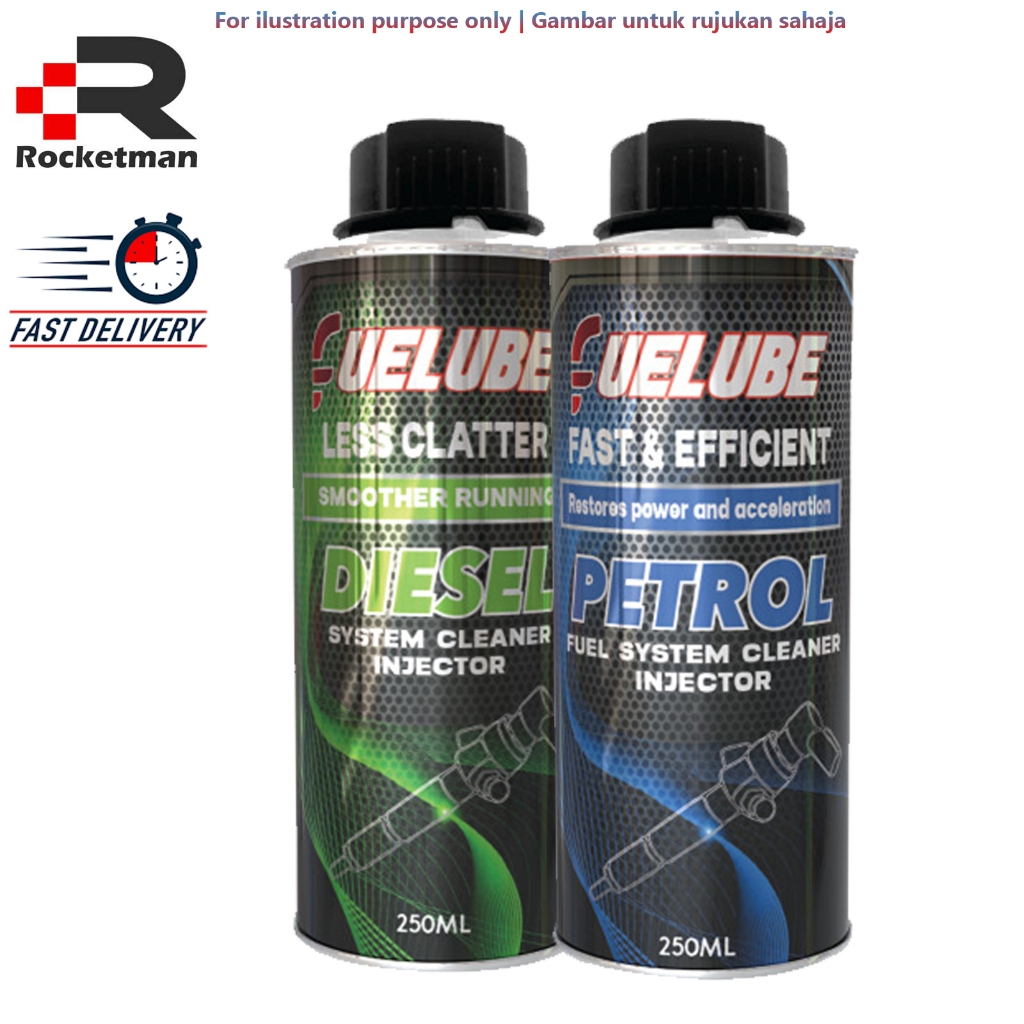 FUELUBE FUEL INJECTOR CLEANER (PETROL / DIESEL) 250ML | Shopee Malaysia