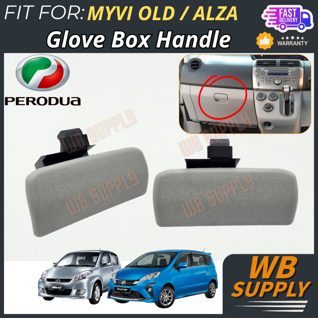 【PERODUA】PERODUA MYVI OLD /ALZA DRAWER GLOVE BOX LOCK COMPARTMENT ...