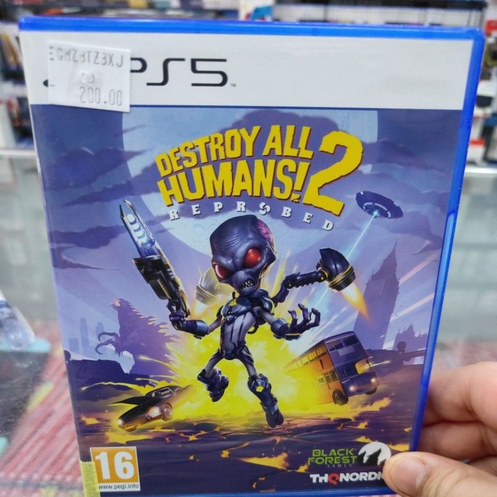PS5 DESTROY ALL HUMANS! 2 REPROBED ENG R2 USED | Shopee Malaysia