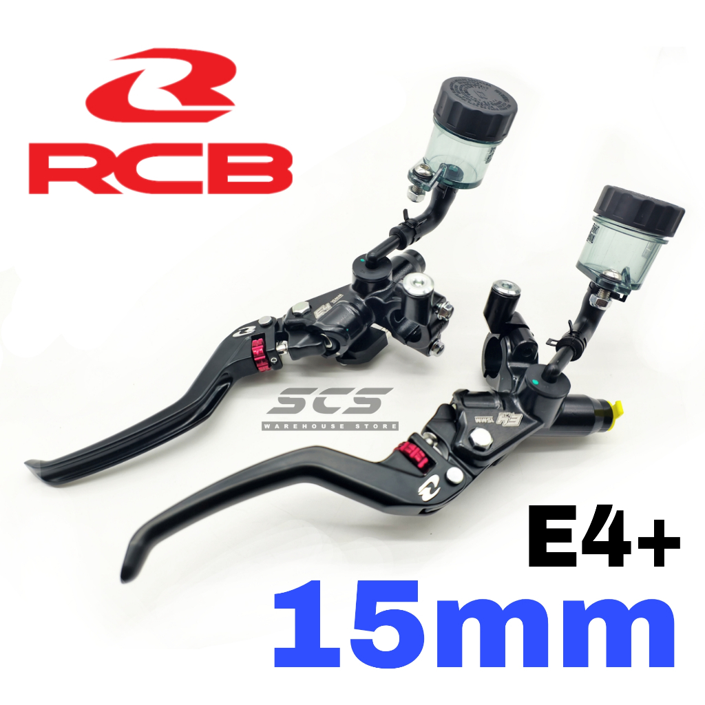 RCB Original E4+ Forged Master Brake Pump Left / Right 15MM Racing Boy ...