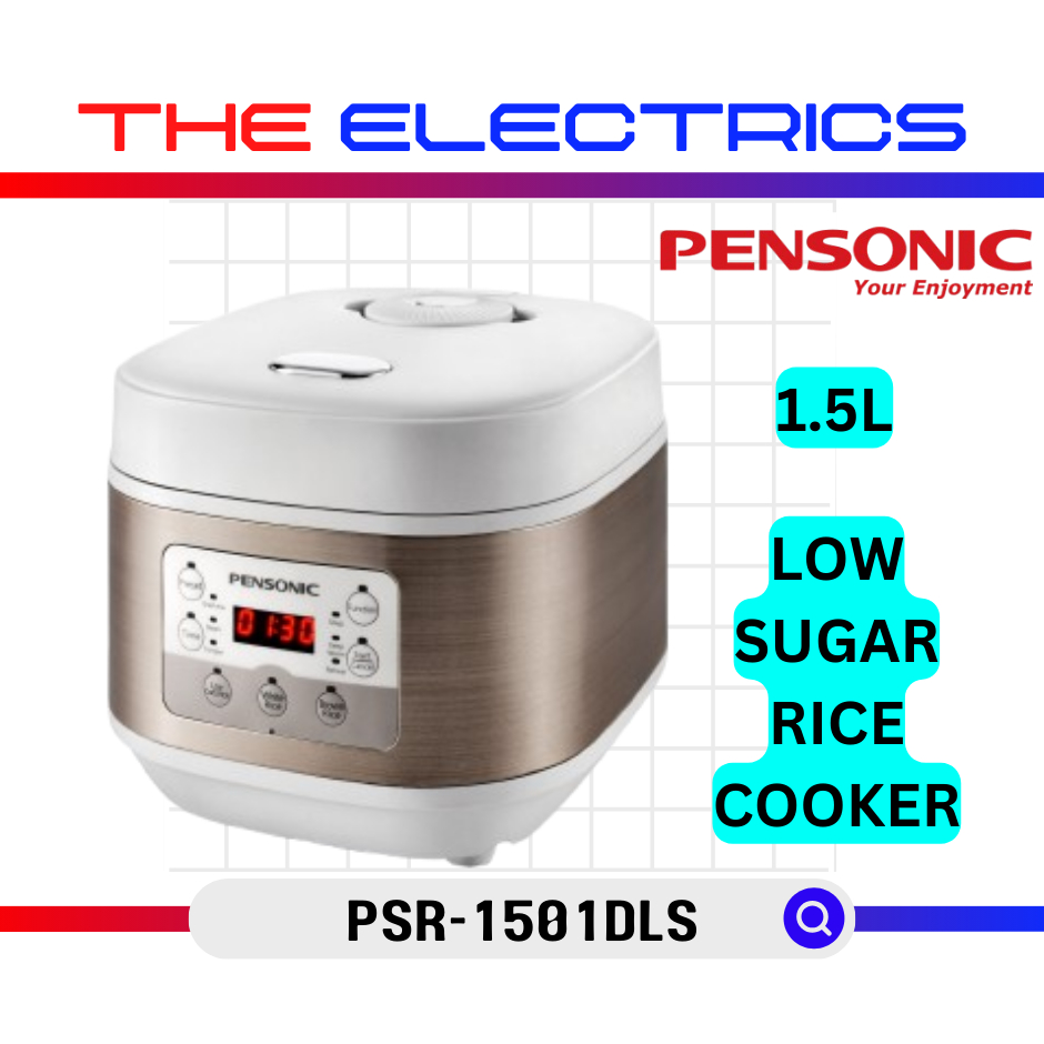 PENSONIC 1.5L DIGITAL LOW SUGAR RICE COOKER PSR-1501DLS | Shopee Malaysia
