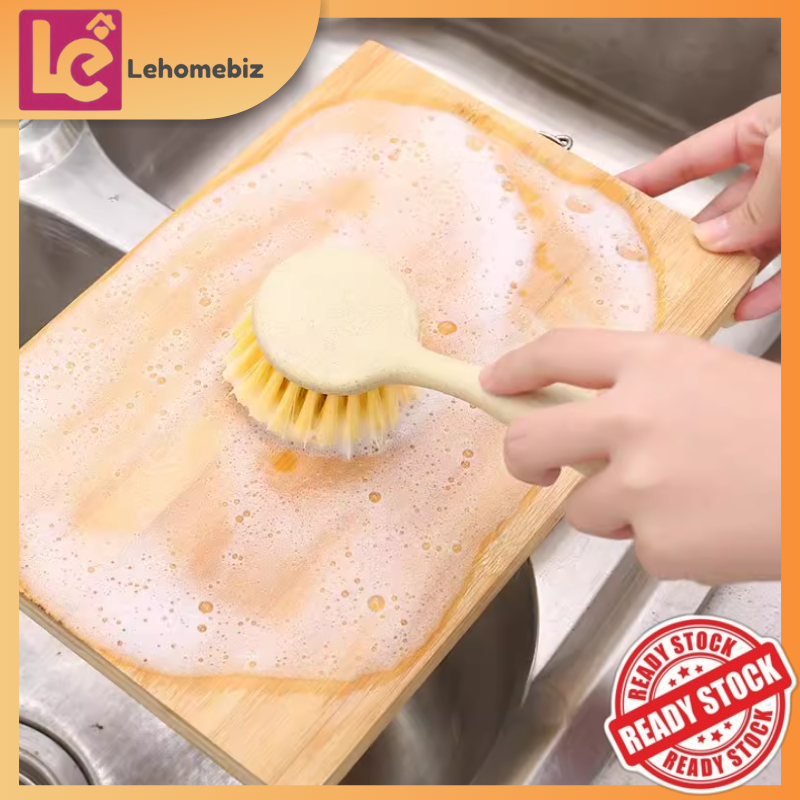 Long-Handled Cleaning Brush | Berus Dapur Pemegang Panjang - Non-Stick ...