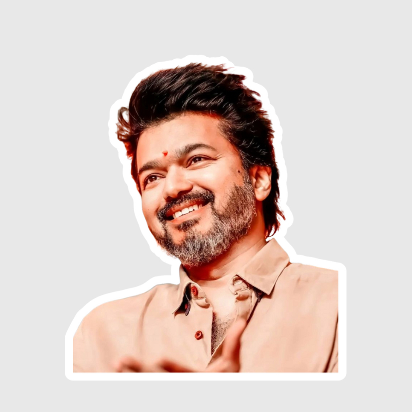 Super Star Thalapathy Vijay Stickers | Shopee Malaysia