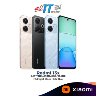 Xiaomi Smartphone Redmi 13x 6.79"FHD+/2.0G/8GB/256GB [Midnight Black | Silk Blue]