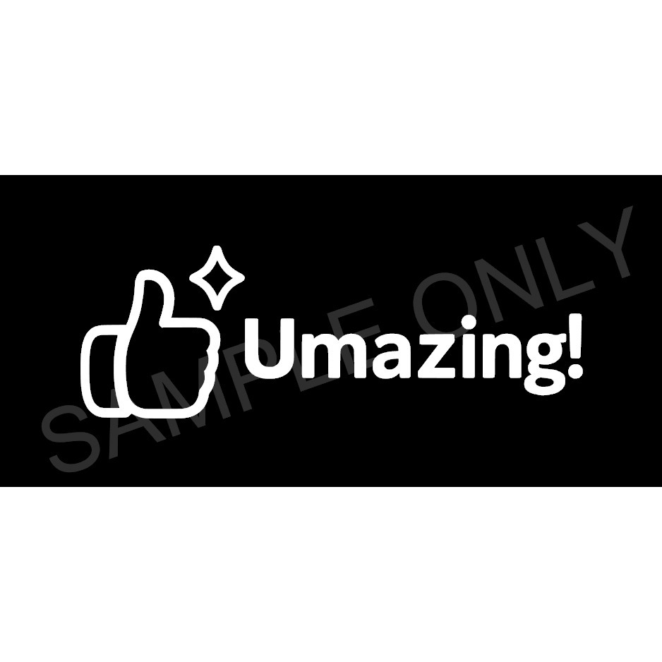 (Sticker Cutting) Umazing Uma Musume Waterproof | Shopee Malaysia