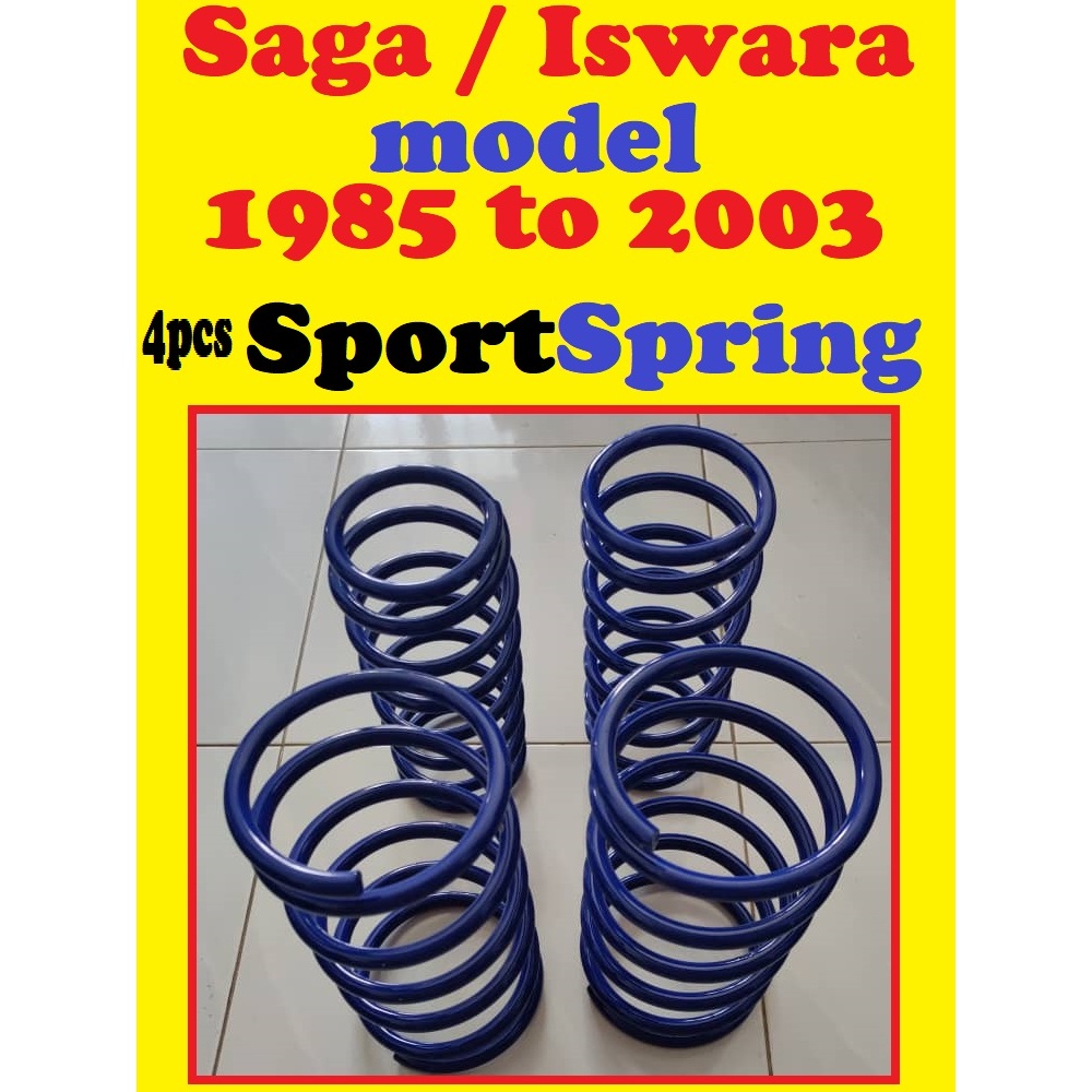 4 pcs Automotive Kereta Proton Saga Iswara Car Absorber Suspension ...