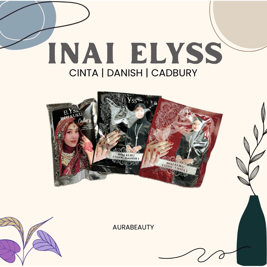 INAI ELYSS SAH SOLAT (CINTA|DANISH|CADBURY) | Shopee Malaysia