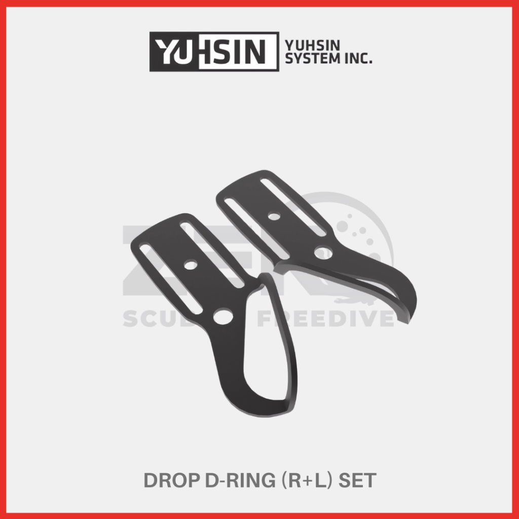 Zen Scuba YUHSIN Scuba Diving Sidemount Drop D Ring 1 pair PVD set ...