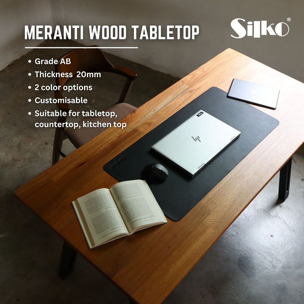 SILKO Meranti Wood Board 20mm table top size for counter top/Table top ...