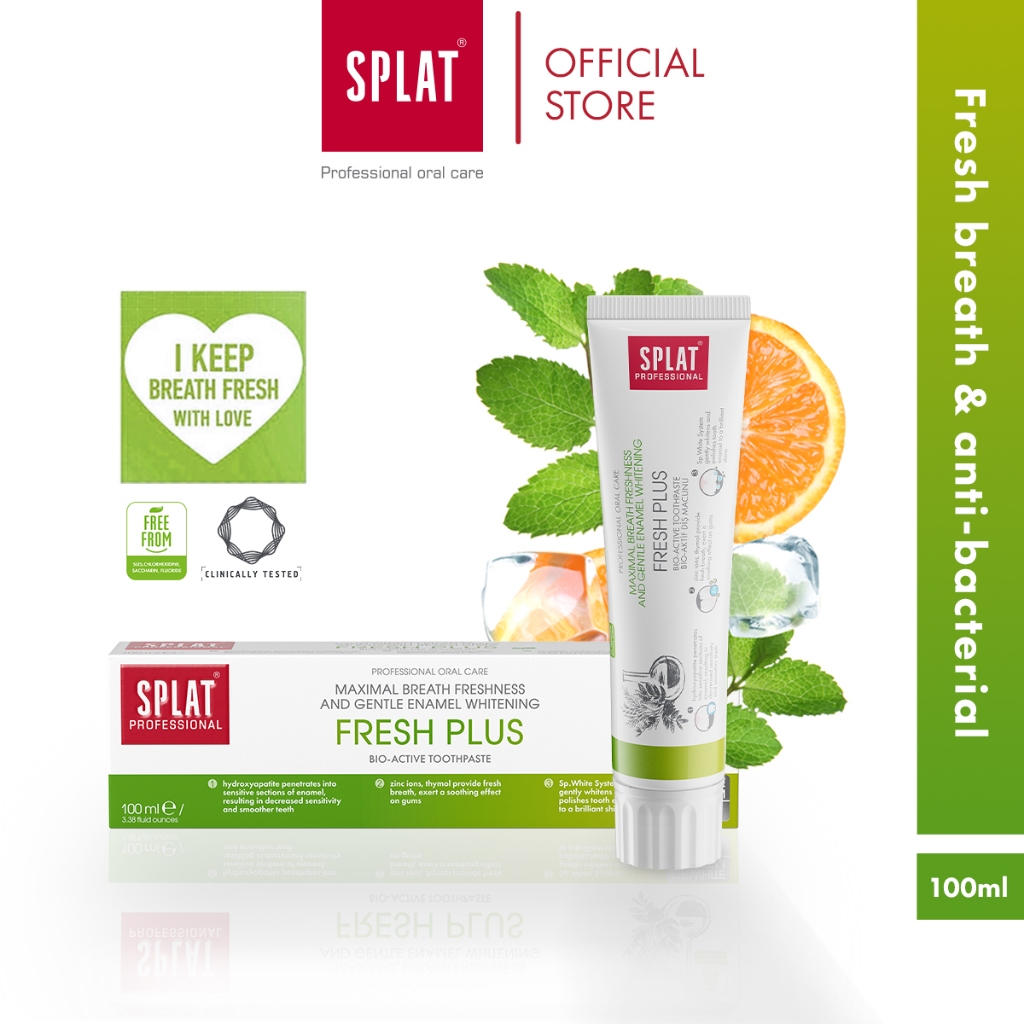 SPLAT Professional Series Fresh Plus Toothpaste 100ml | Shopee Malaysia
