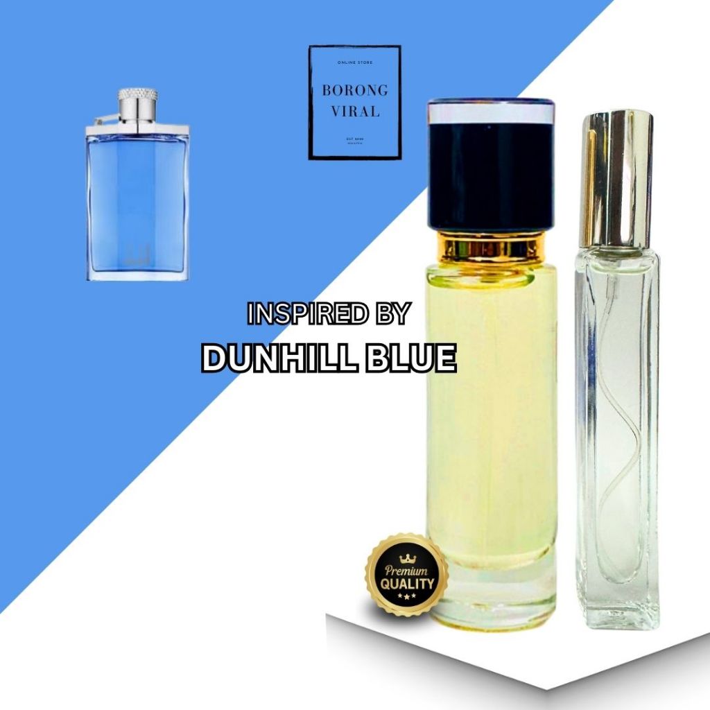Dezire blue perfumed roll on