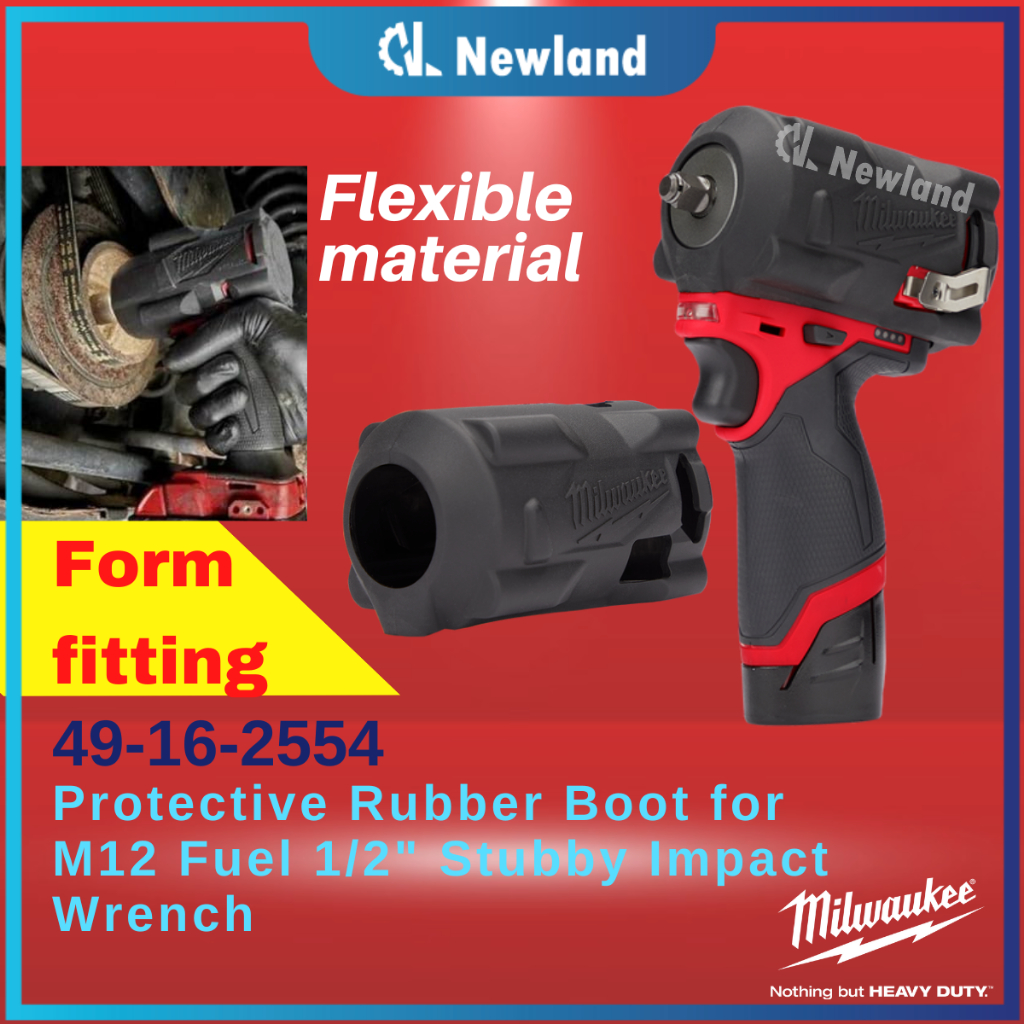 M12 fuel stubby impact wrench protective boot hotsell