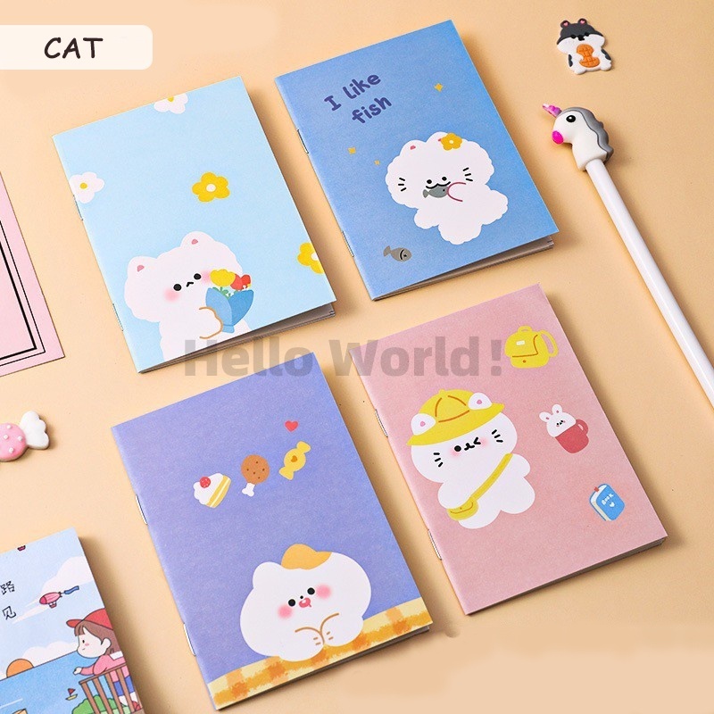 Cute Mini Notebook Pocket Notepad Stationery Portable Journal Diary ...