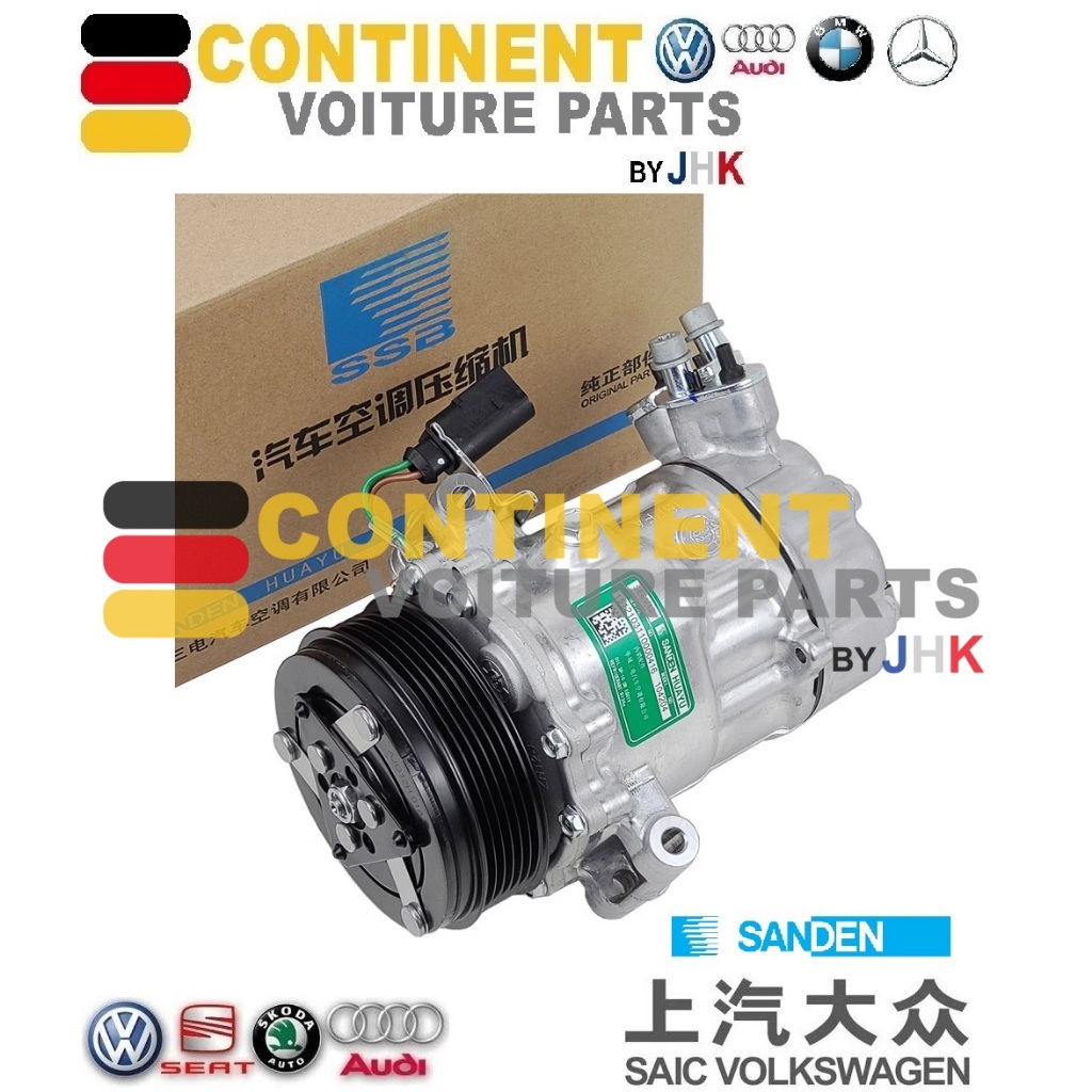 【ORIGINAL】Aircond Compressor VOLKSWAGEN POLO POLO SEDAN VENTO 1.6MPI ...