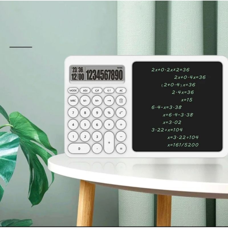 LCD tablet calculator calculator desk calculator large screen wide ...