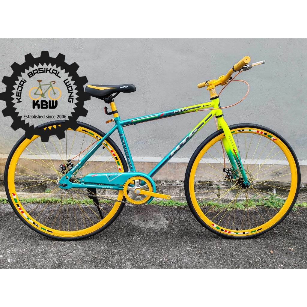 Basikal fixie gear sale