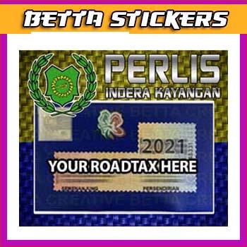 NEW Size Roadtax 2024 Holder Sticker - Perlis New | Shopee Malaysia