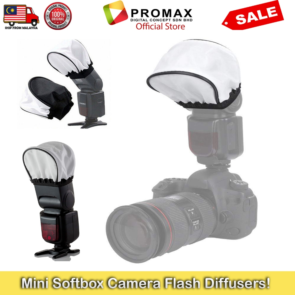 Mini Softbox Camera Flash Diffusers! Ready Stock!!! | Shopee Malaysia