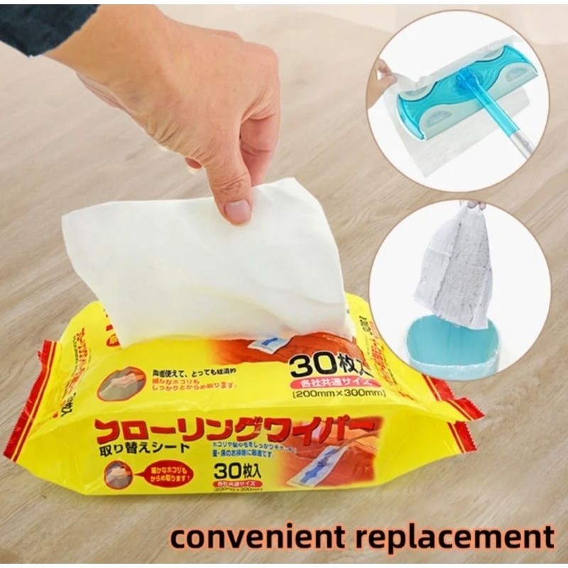 WET DRY WIPE TISSUE WIPES KERTAS PENGELAP LANTAI FLOOR CLEAN MAGIK LAP