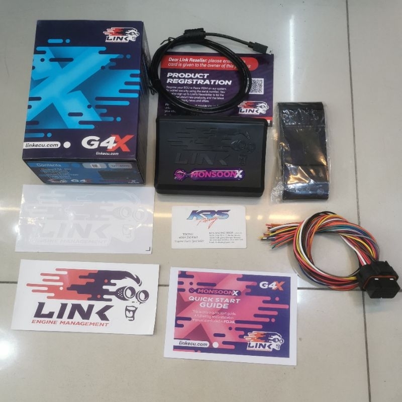 Link Ecu G4X Monsoon engine management universal , with loom or wiring |  Shopee Malaysia