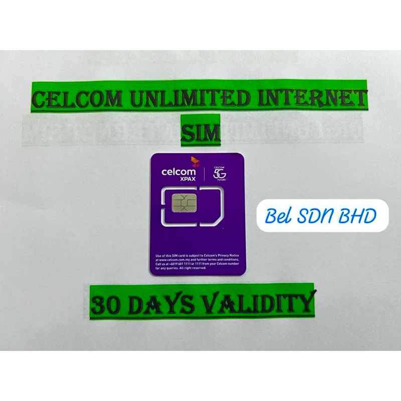 Celcom Unlimited Internet Sim | Shopee Malaysia