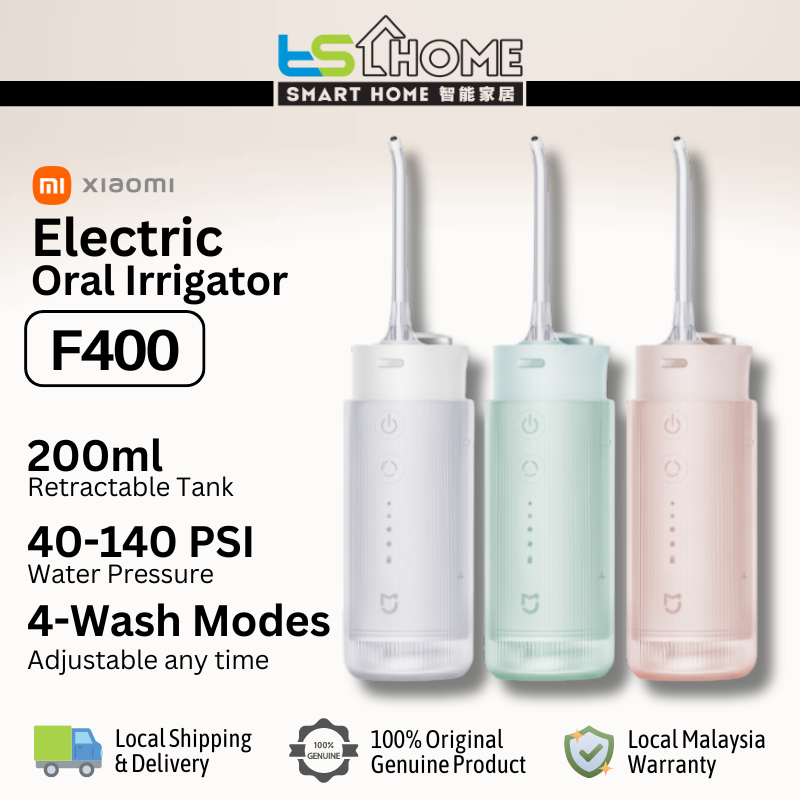 Xiaomi Mijia Electric Oral Irrigator F400 Dental Teeth Cleaner Tooth ...