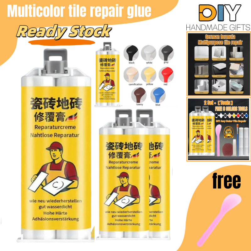 NEW Tile, Tub and Marble Repair Kit Strong Adhesion, Porcelain for