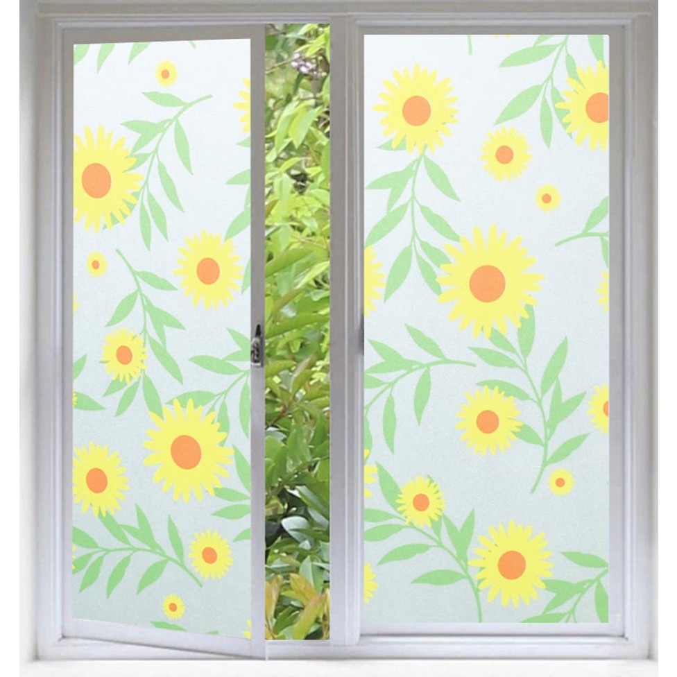 60cm x 2 meter Frosted Glass Sticker PVC Film for Window Glass for Door ...