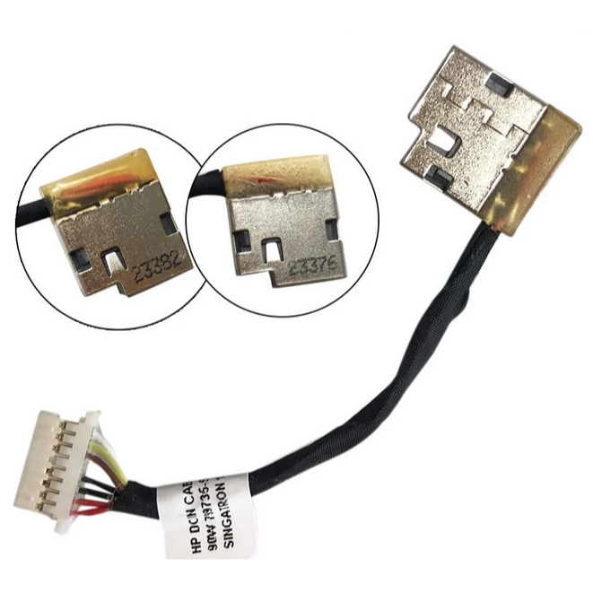 JIANGLUN LOT X 5 DC POWER JACK HARNESS PLUG IN CABLE FOR HP 11 G5 EE|Computer Cables - Foto 10