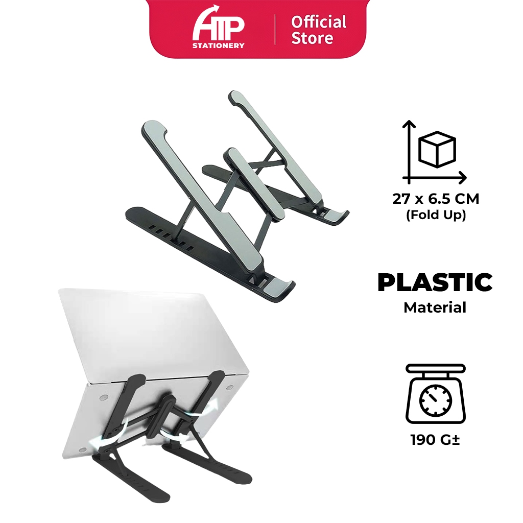 Durable Adjustable Laptop Stand Height Bracket Non Slip Notebook Stand ...