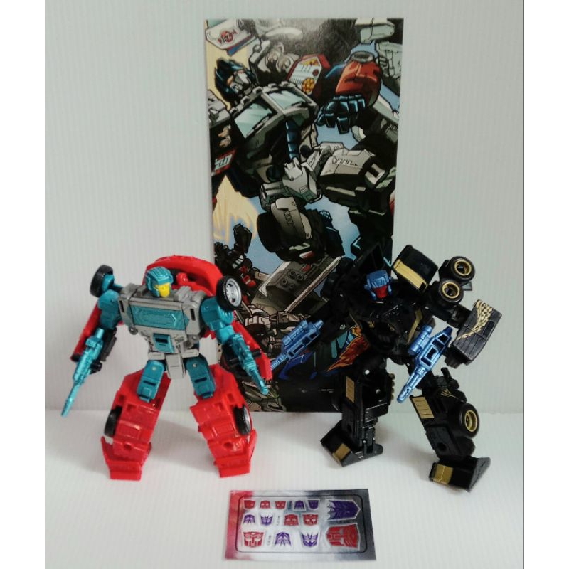 Reprolabels Vintage Style Reproduction Autobot & Decepticon Foil ...