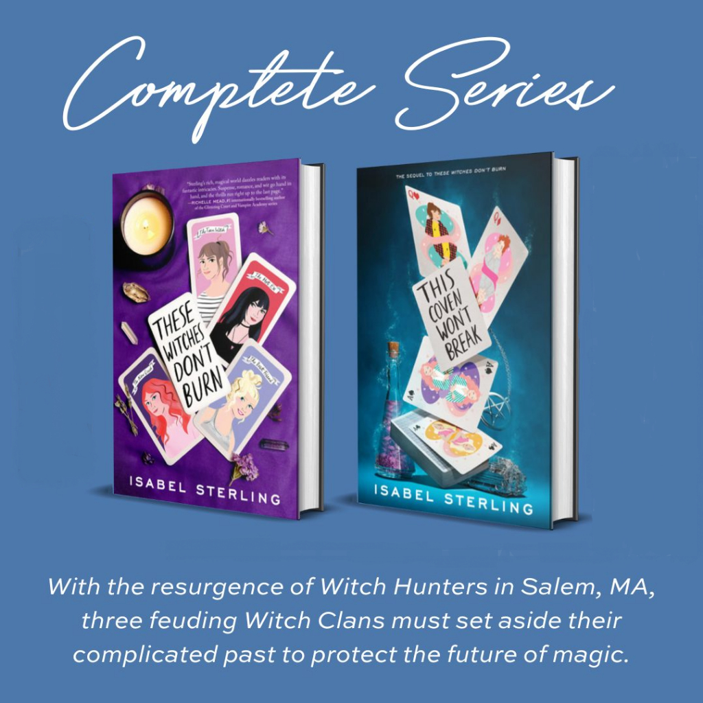 These Witches Don't Burn 2 book collection by Isabel Sterling