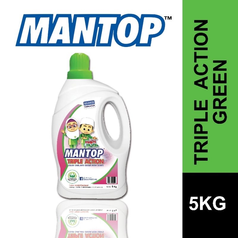MANTOP Triple Action Green (5kg) | Shopee Malaysia
